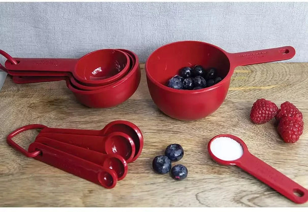 KitchenAid Cucharas Medidoras Core Rojo Emperador