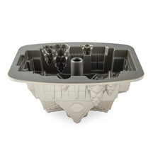 Nordic Ware Bundt Pan Gingerbread House Silver - Cast Aluminum - 26 x 20 cm