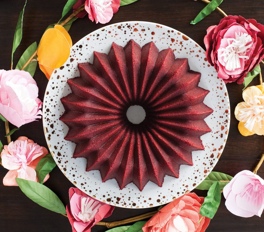 Nordic Ware Bundt Pan Brilliance Gold - Cast Aluminum - ø 26 cm