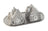 Nordic Ware Cake Pan Gingerbread House Duet Silver - Cast Aluminum - 32 x 17 cm