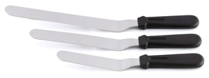 Espátula / Cuchillo para glasear Sareva - 3 piezas
