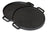 Blackwell grill plate cast iron BBQ / baking plate Ø 30 cm – without non-stick coating – double-sided
