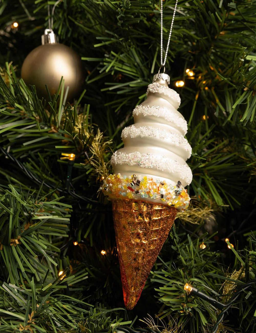 Nordic Light Christmas Ball Soft Ice Cream 17 cm