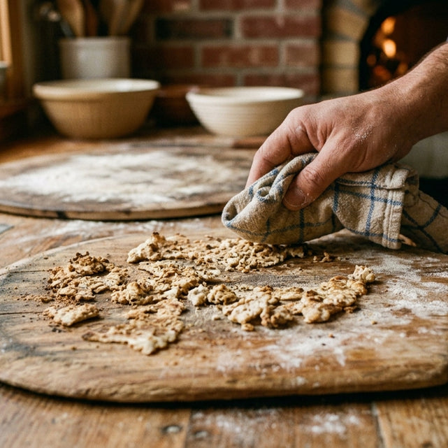 Prevent dough from sticking