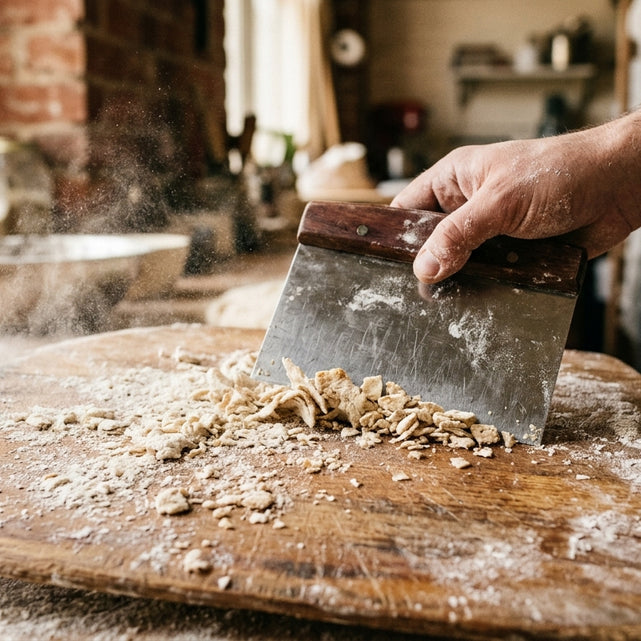 Wooden peel: dry cleaning