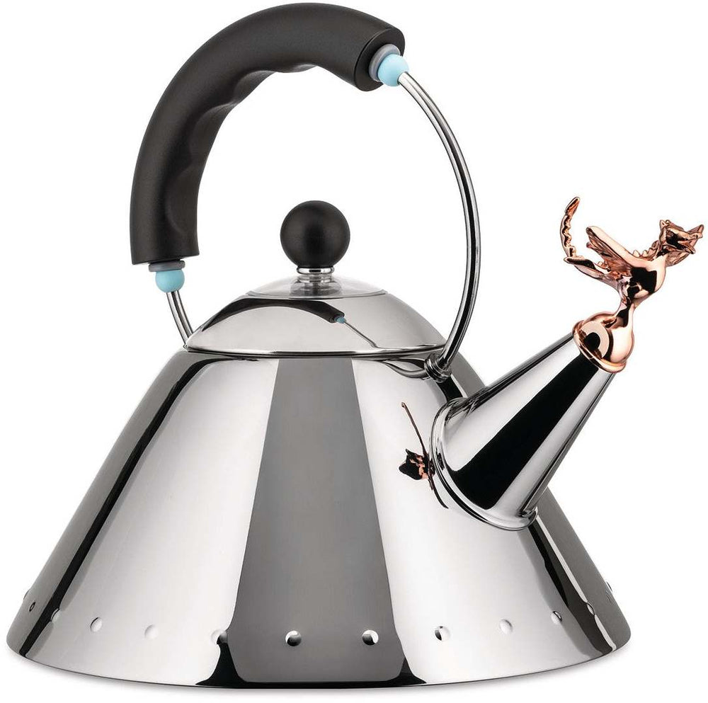 Alessi Whistling Kettle Tea Rex - 2 Liter - Michael Graves - 9093REX B