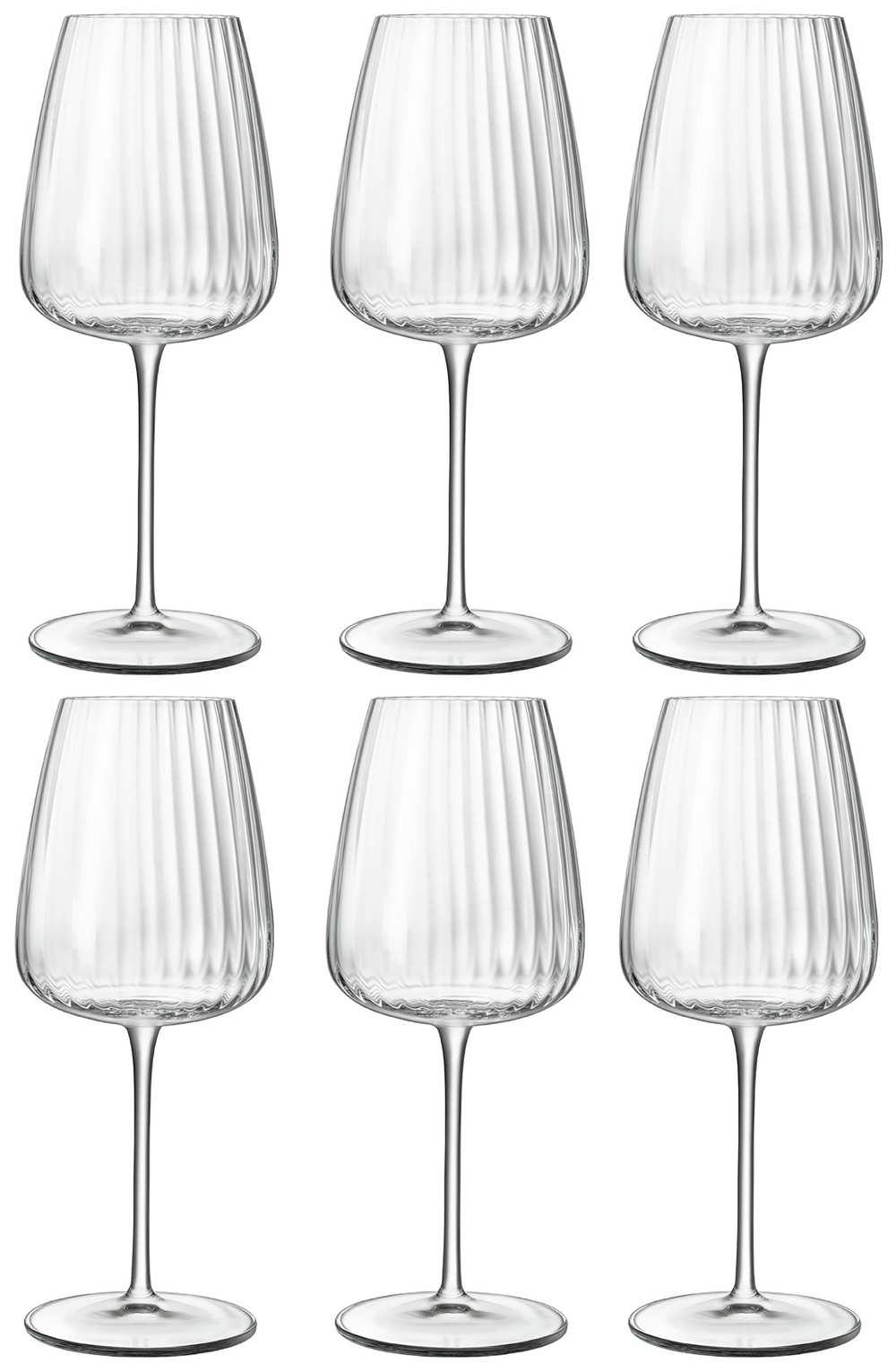 Copas de vino blanco Luigi Bormioli - Speakeasies - 550 ml - 6 piezas