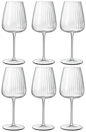 Copas de vino blanco Luigi Bormioli - Speakeasies - 550 ml - 6 piezas