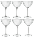 Copas de martini Luigi Bormioli - Copas de cóctel - Speakeasies - 220 ml - 6 piezas