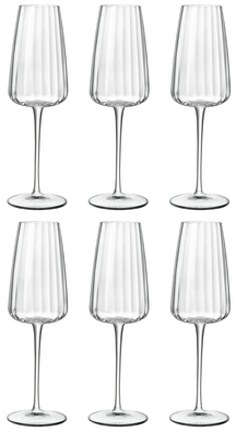 Copas de champán Luigi Bormioli - Flutes - Speakeasies - 210 ml - 6 piezas