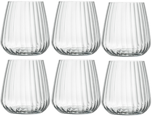 Vasos Luigi Bormioli - Vasos tumbler - Speakeasies - 450 ml - 6 piezas
