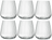 Vasos Luigi Bormioli - Vasos tumbler - Speakeasies - 450 ml - 6 piezas