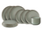 Set de vajilla ASA Selection Saisons - Eucalipto 18 piezas / 6 personas - 6 platos llanos, 6 cuencos y 6 platos de desayuno