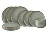 Set de vajilla ASA Selection Saisons - Eucalipto 18 piezas / 6 personas - 6 platos llanos, 6 cuencos y 6 platos de desayuno