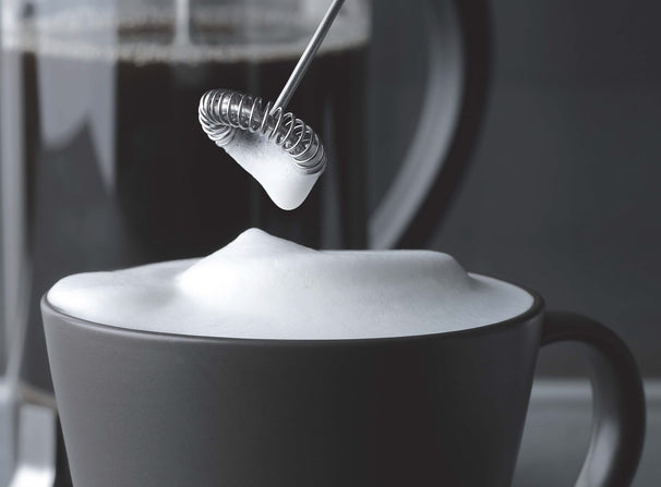 Espumador de leche Aerolatte negro