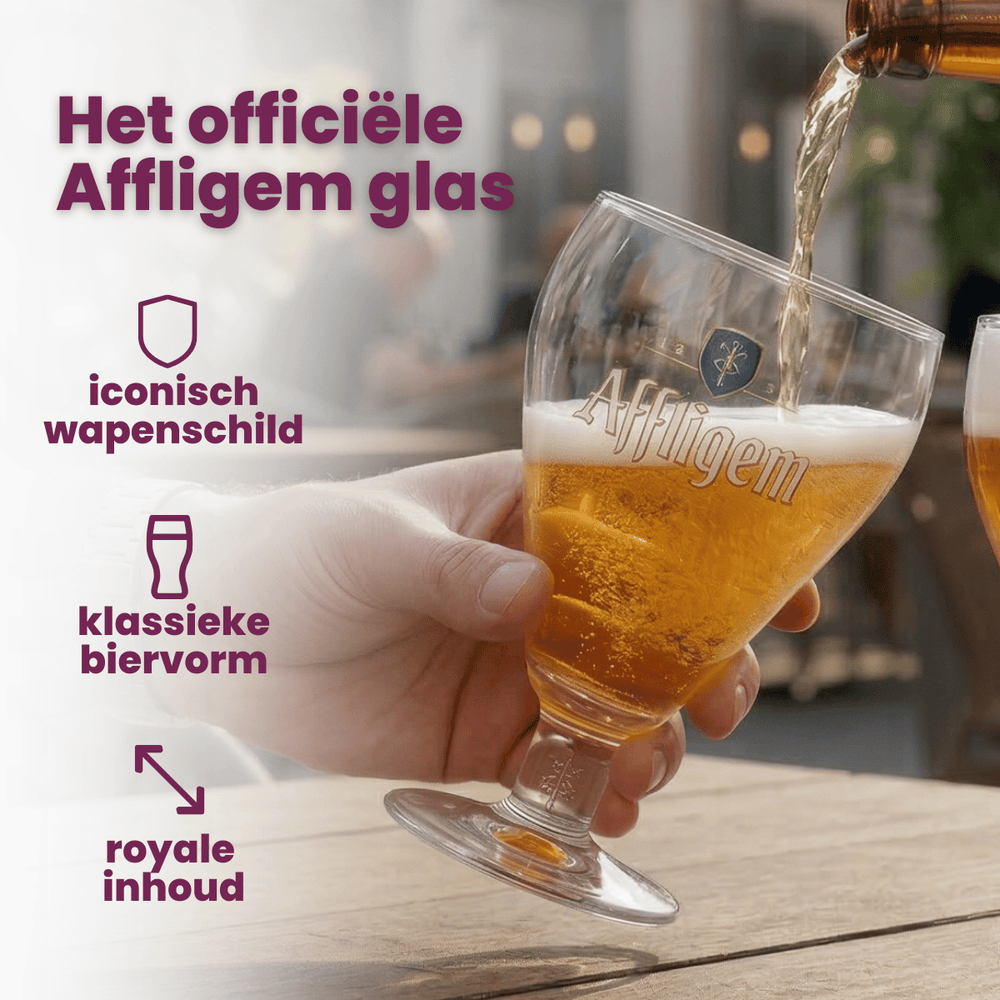 Affligem Beer glass - 300 ml - 2 pieces