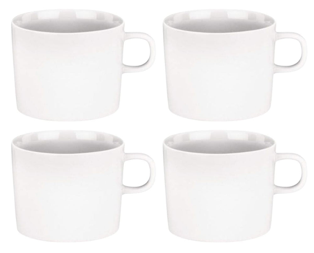 Alessi Coffee Cups PlateBowlCup 200 ml - 4 pieces - Jasper Morrison - AJM28/78