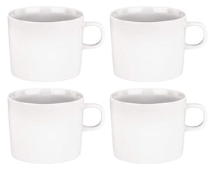 Alessi Coffee Cups PlateBowlCup 200 ml - 4 pieces - Jasper Morrison - AJM28/78
