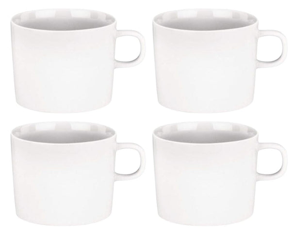 Alessi Coffee Cups PlateBowlCup 200 ml - 4 pieces - Jasper Morrison - AJM28/78