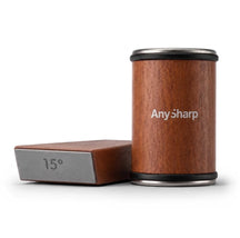 AnySharp Rolling Knife Sharpener with Magnetic Angle Guide