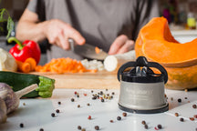 AnySharp Knife Sharpener Pro Metal Silver - Sharpener for Kitchen Knives
