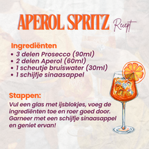Aperol Spritz Glasses - 450 ml - Official Glass - 6 pieces