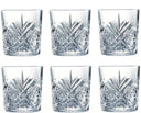 Vasos de whisky Arcoroc - Vasos bajos - Vasos de agua Broadway - 300 ml - 6 unidades