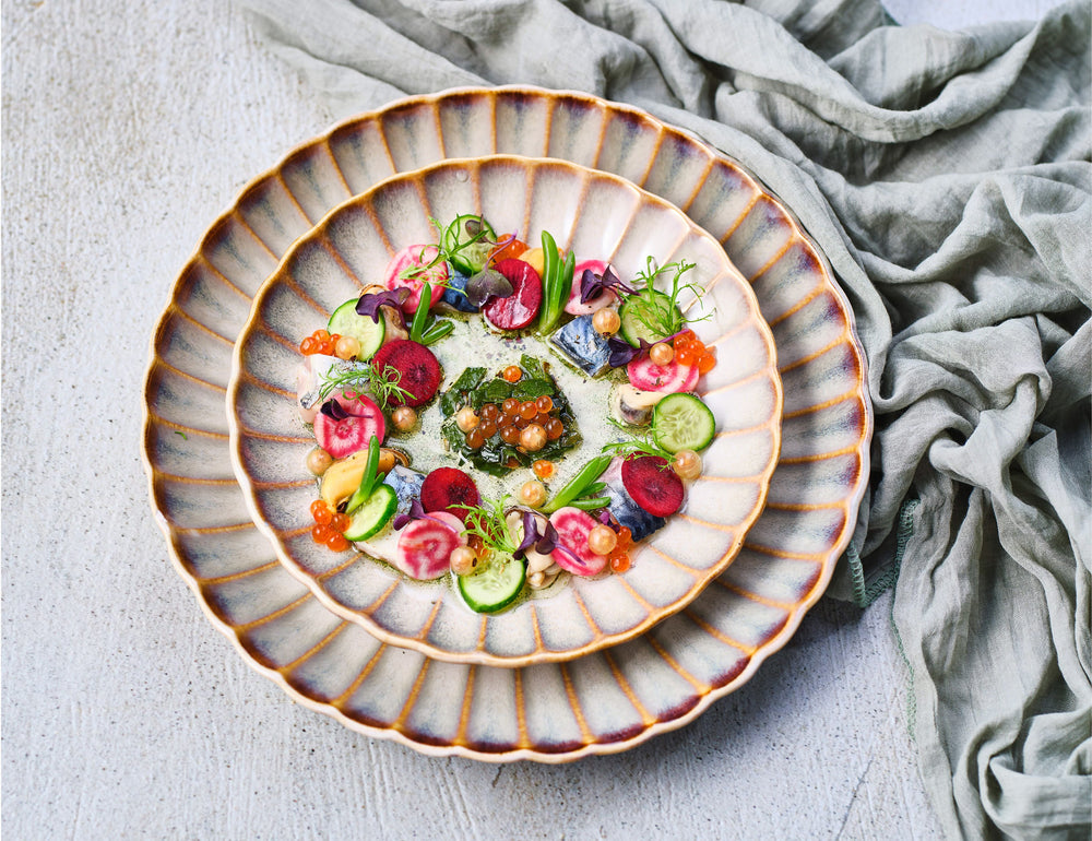 Cosy & Trendy Small Bowls Astera Pearl Beige - ø 12 cm - 4 pieces