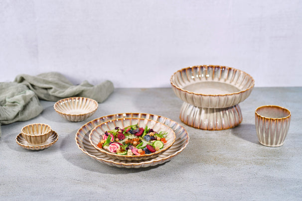Cosy & Trendy Cake Stand Astera Pearl Beige ø 32 cm
