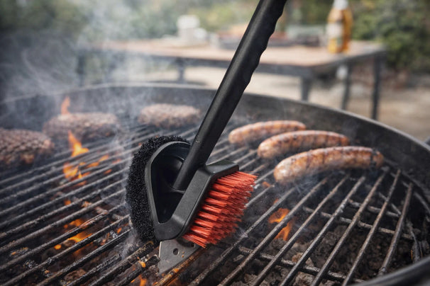 Cookinglife Cepillo de Limpieza para BBQ 3 en 1 Fire & Flavour - 45 cm