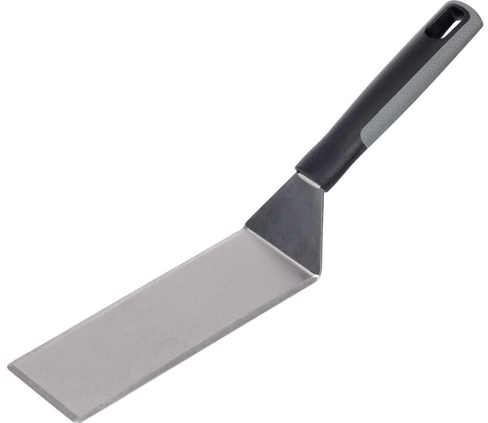 Cookinglife Espátula para BBQ Fire & Flavour Acero Inoxidable 35 cm - Espátula para Parrilla Negro/Gris