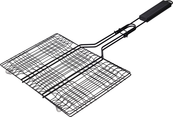 Cookinglife BBQ Hamburger Grill Fire & Flavour 32.5 x 22 cm - Non-Stick Metal