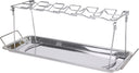 Cookinglife BBQ Chicken Wing Holder Fire & Flavour - Metal - For 12 Pieces Grilling