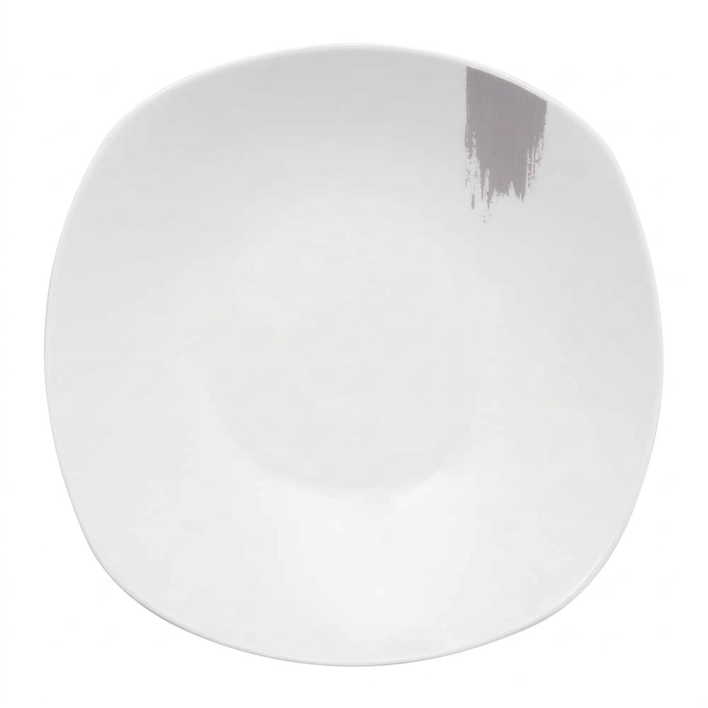 BerlingerHaus Dinnerware Set Taupe - 18-Piece / 6 Persons - 6 Dinner Plates, 6 Breakfast Plates and 6 Deep Plates