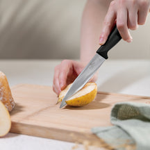 BerlingerHaus Knife Block Black Rose Gold 10-piece - Chef's Knife, Bread Knife, Santoku Knife, Paring Knife, Peeling Knife & 4 Steak Knives