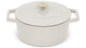 BerlingerHaus Cacerola Mate Crème - Hierro Fundido - ø 24 cm - apta para todas las fuentes de calor - capa antiadherente esmaltada