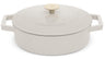 BerlingerHaus Sauté Pan Matte Cream - Cast Iron - ø 26 cm - Suitable for All Heat Sources - Enameled Non-Stick Coating