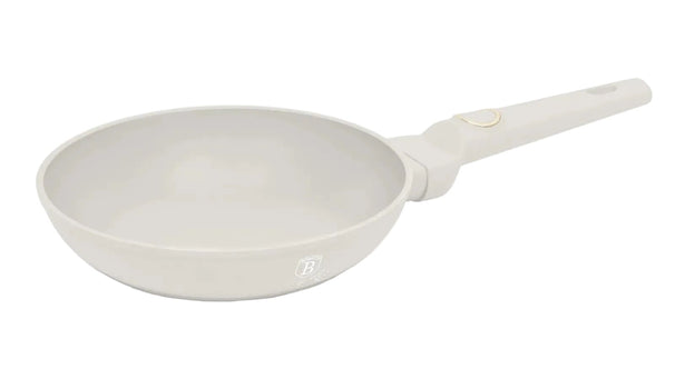 BerlingerHaus Frying Pan Matte Cream ø 20 cm - Suitable for All Heat Sources - Standard Non-Stick Coating