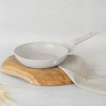 BerlingerHaus Frying Pan Matte Cream ø 20 cm - Suitable for All Heat Sources - Standard Non-Stick Coating