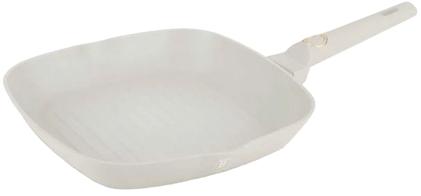 BerlingerHaus Sartén parrilla Mat Crème 28 x 28 cm - apta para todas las fuentes de calor - revestimiento antiadherente estándar