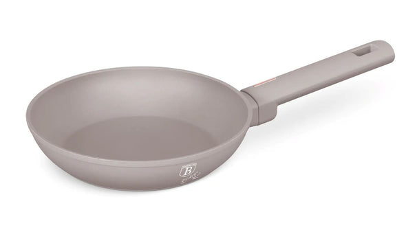 BerlingerHaus Frying Pan Matte Taupe ø 20 cm - Suitable for All Heat Sources - Standard Non-Stick Coating