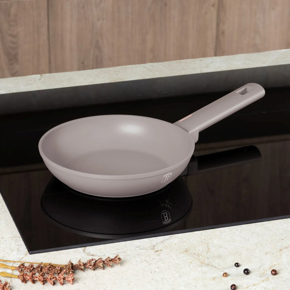 BerlingerHaus Sartén Taupe ø 20 cm - apta para todas las fuentes de calor - revestimiento antiadherente estándar