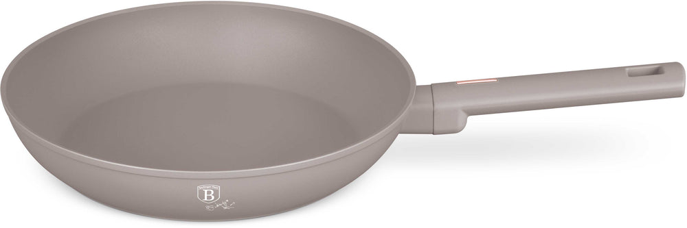 BerlingerHaus Frying Pan Taupe ø 28 cm - suitable for all heat sources - standard non-stick coating
