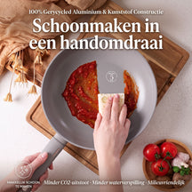 BerlingerHaus Wok Taupe ø 28 cm - apta para todas las fuentes de calor - revestimiento antiadherente estándar
