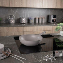 BerlingerHaus Wok Taupe ø 28 cm - apta para todas las fuentes de calor - revestimiento antiadherente estándar