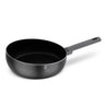 BerlingerHaus Frying Pan Matte Anthracite ø 26 cm - suitable for all heat sources - standard non-stick coating
