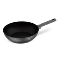 BerlingerHaus Wok Pan Matte Anthracite ø 28 cm - suitable for all heat sources - standard non-stick coating