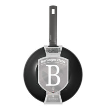 BerlingerHaus Wok Pan Matte Anthracite ø 28 cm - suitable for all heat sources - standard non-stick coating