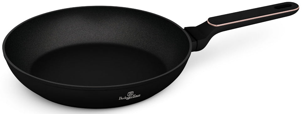 BerlingerHaus Frying Pan Black Rose Gold ø 28 cm - suitable for all heat sources - standard non-stick coating