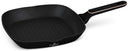 BerlingerHaus Grill Pan Black Rose Gold 28 x 28 cm - suitable for all heat sources - standard non-stick coating